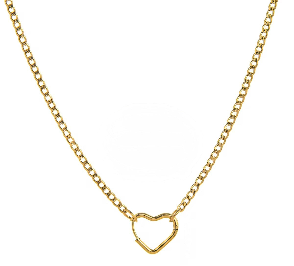 Chain heart-shaped - MARO JEWELRY