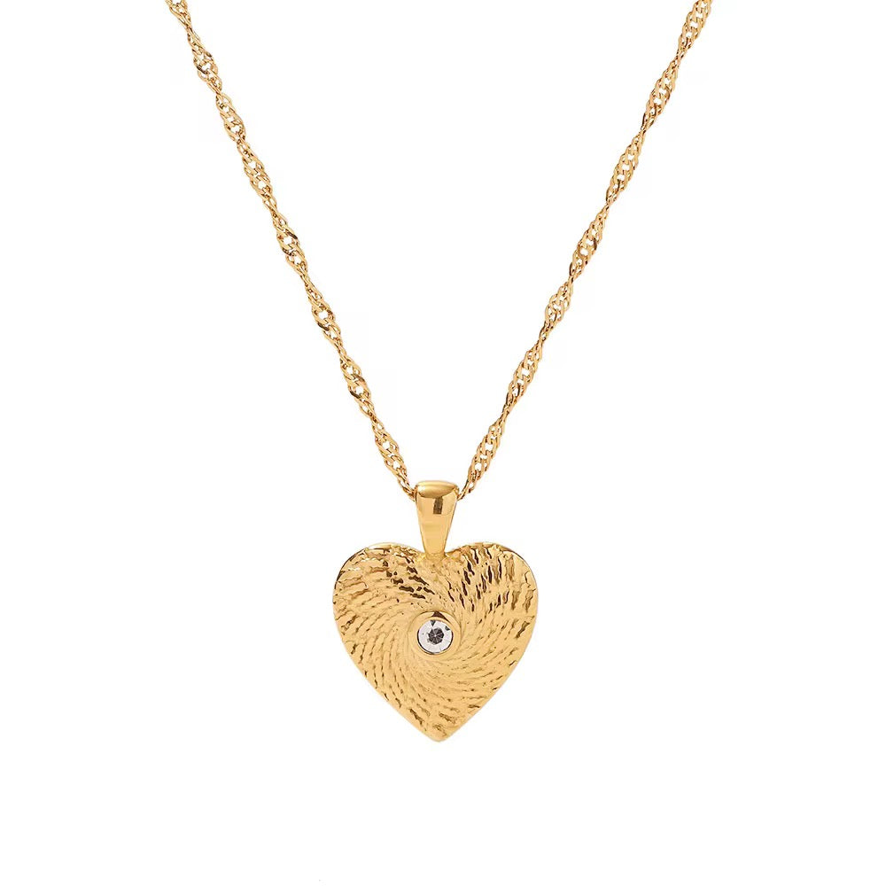 HEART NECKLACE - MARO JEWELRY