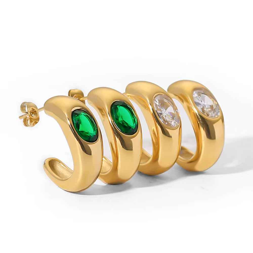 Zircon Earring