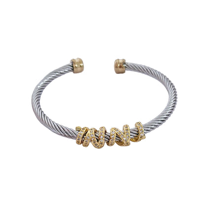 Open cuff bracelet - MARO JEWELRY