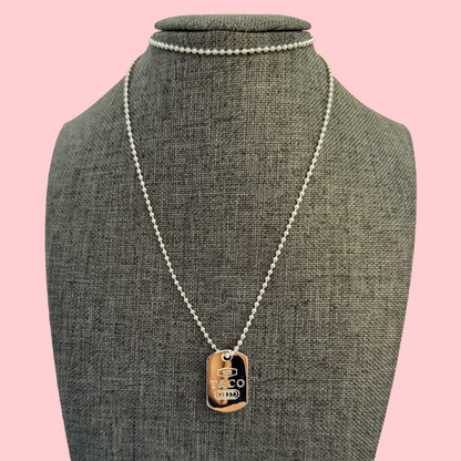 S925 Necklace by MARO minimalist silver-tone necklace
