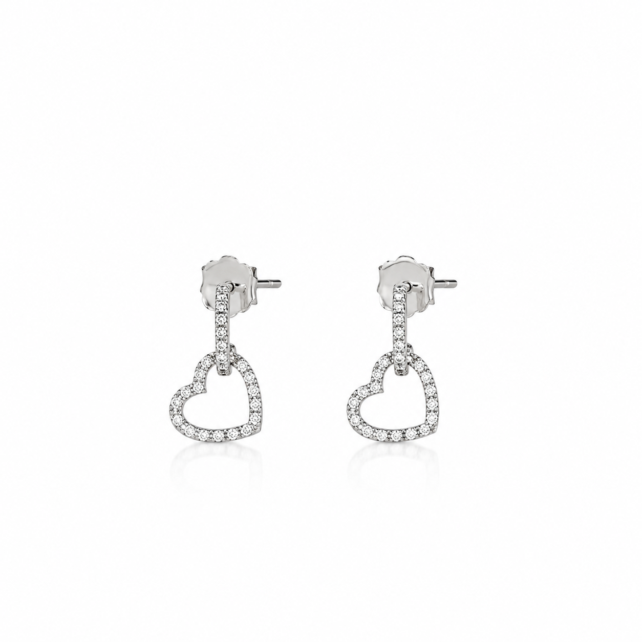 PENDIENTE CAPRI PLATA
