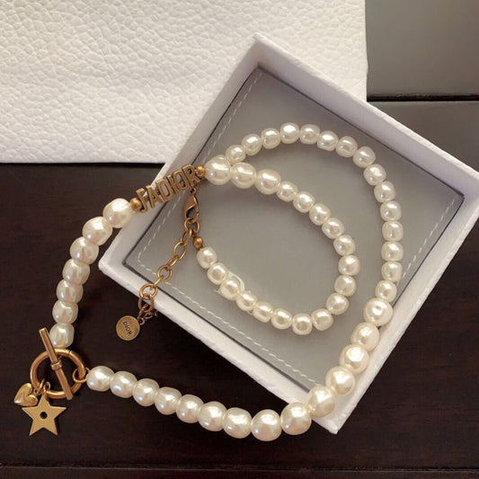 VINTAGE PEARL NECKLACE - MARO JEWELRY