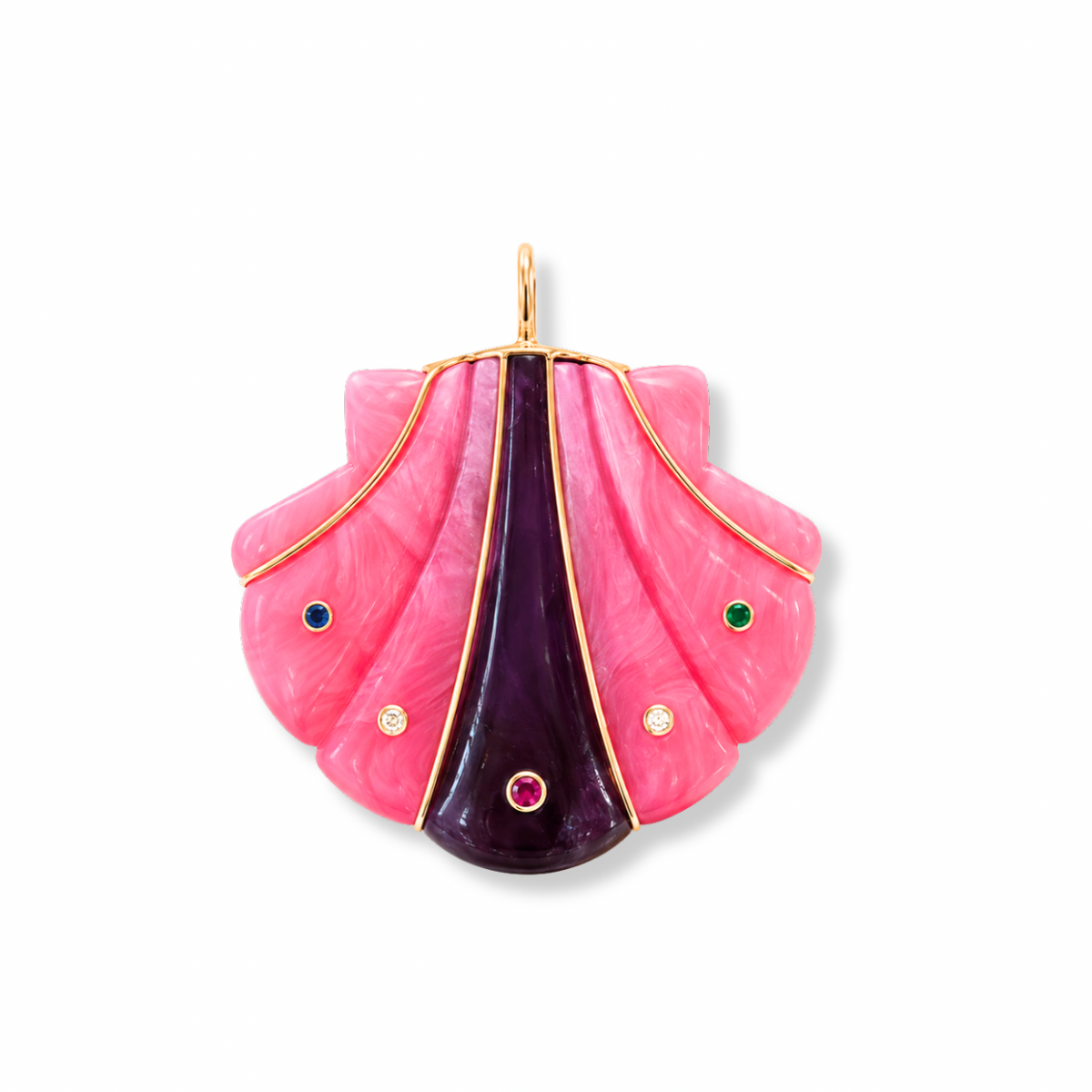 The Luxe Gemstone Charm