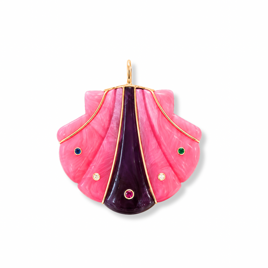 The Luxe Gemstone Charm