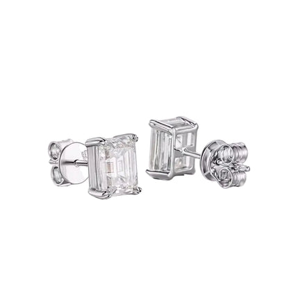 Moissanite Stud Earring by MARO Jewelry