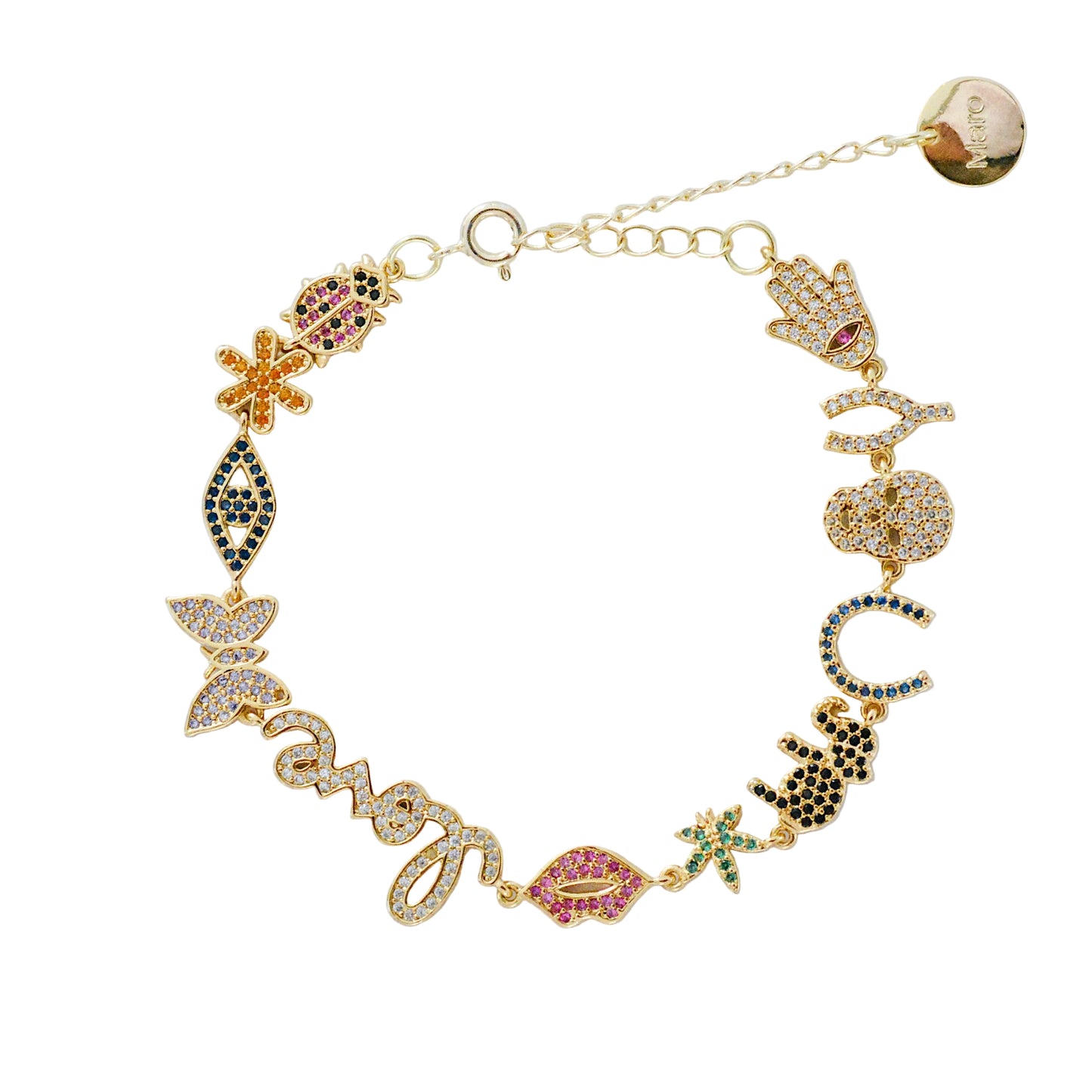 CHARM FULL ZIRCONIA BRACELET