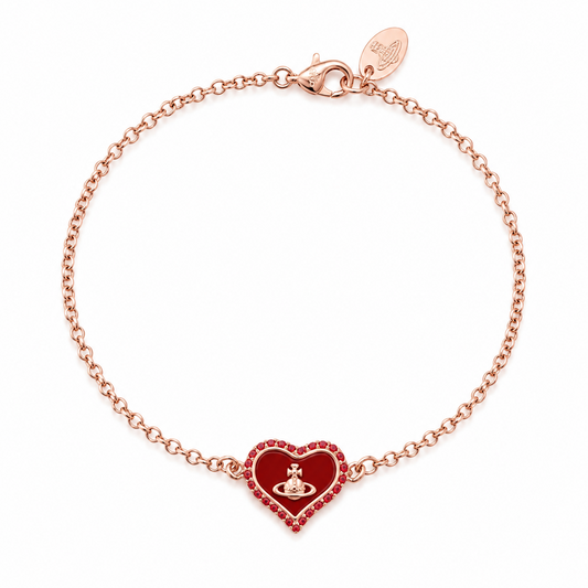 V Rose Gold Bracelet by MARO rose gold-tone bracelet