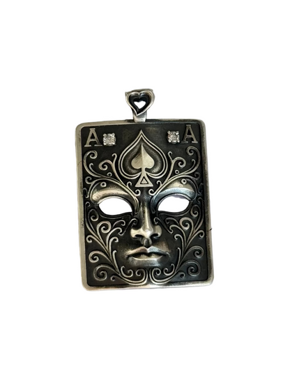 Ace of Hearts Necklace by MARO Jewelry