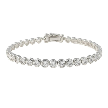 Tennis Silver Bracelet