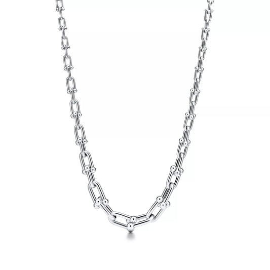 LINK SILVER NECKLACE