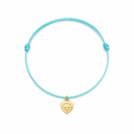 Heart Cord Bracelet by MARO Jewelry