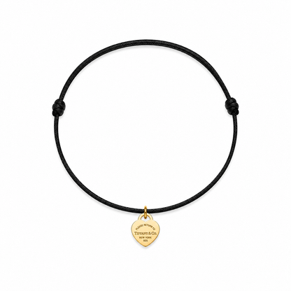 Heart Cord Bracelet by MARO Jewelry