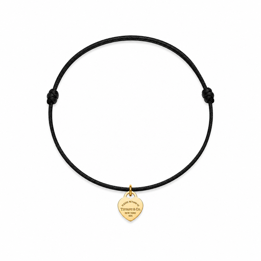 Heart Cord Bracelet by MARO Jewelry
