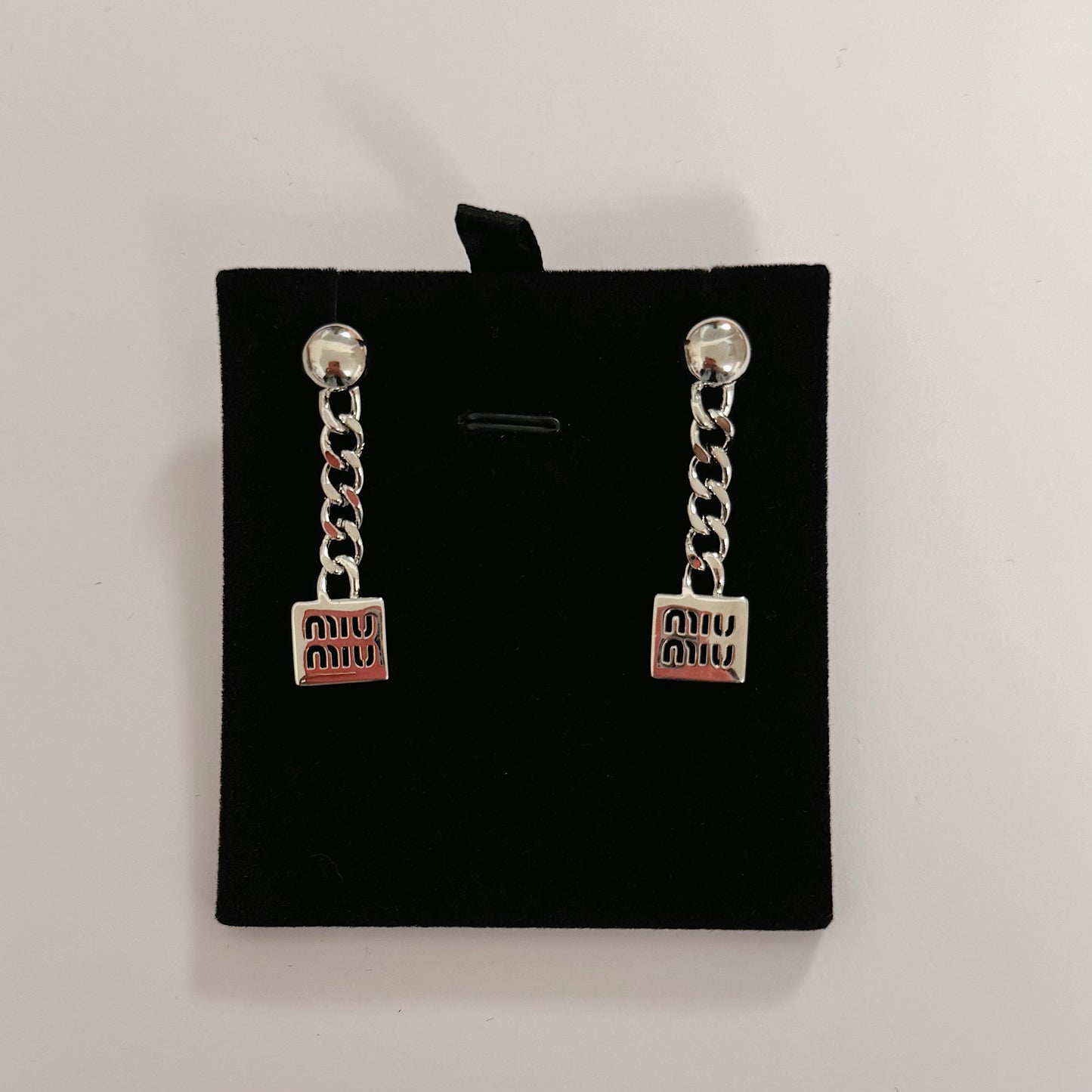 MIU silver  earring - MARO JEWELRY