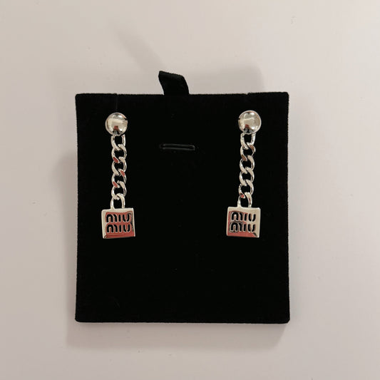 MIU silver  earring - MARO JEWELRY