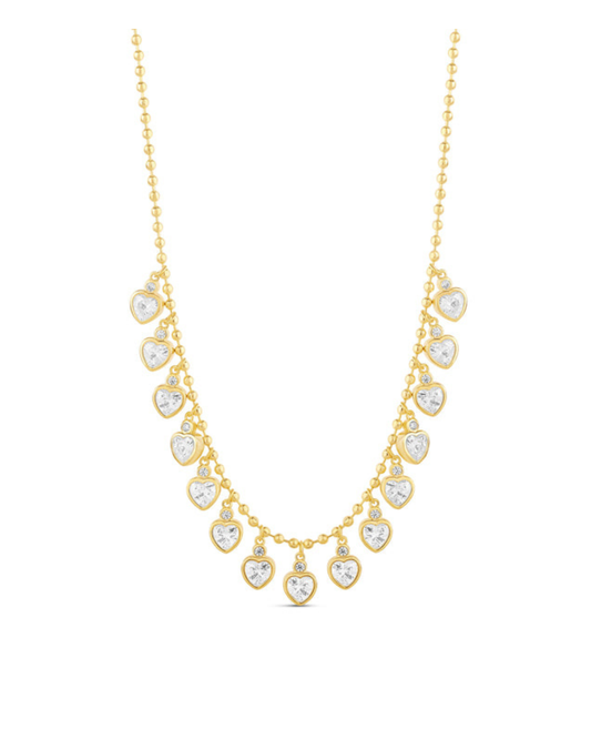 Golden Hearts Necklace