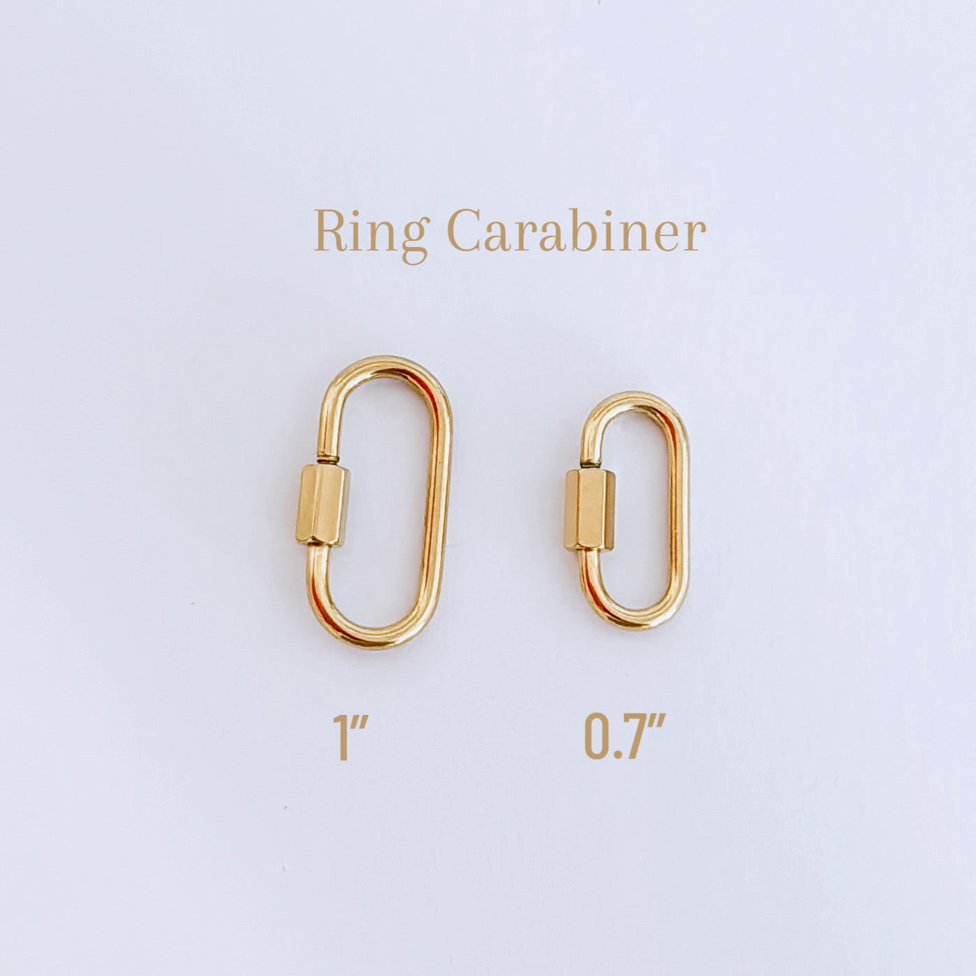 Ring Carabiner - MARO JEWELRY