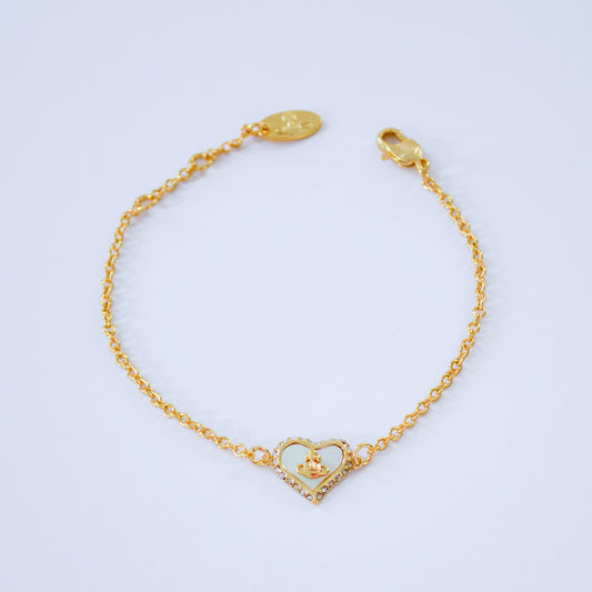 Pulsera de oro en V