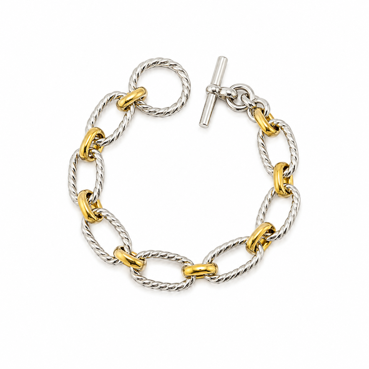 Golden Twist Bracelet