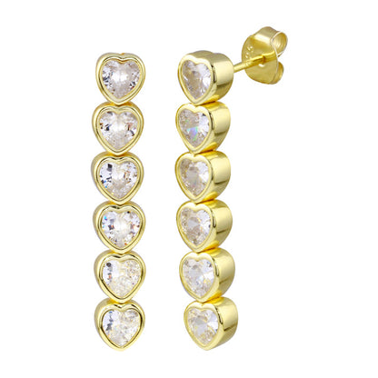 Lover Line Earrings by MARO Jewelry