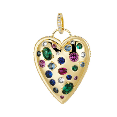 Eternal Bloom Heart Necklace by MARO Jewelry