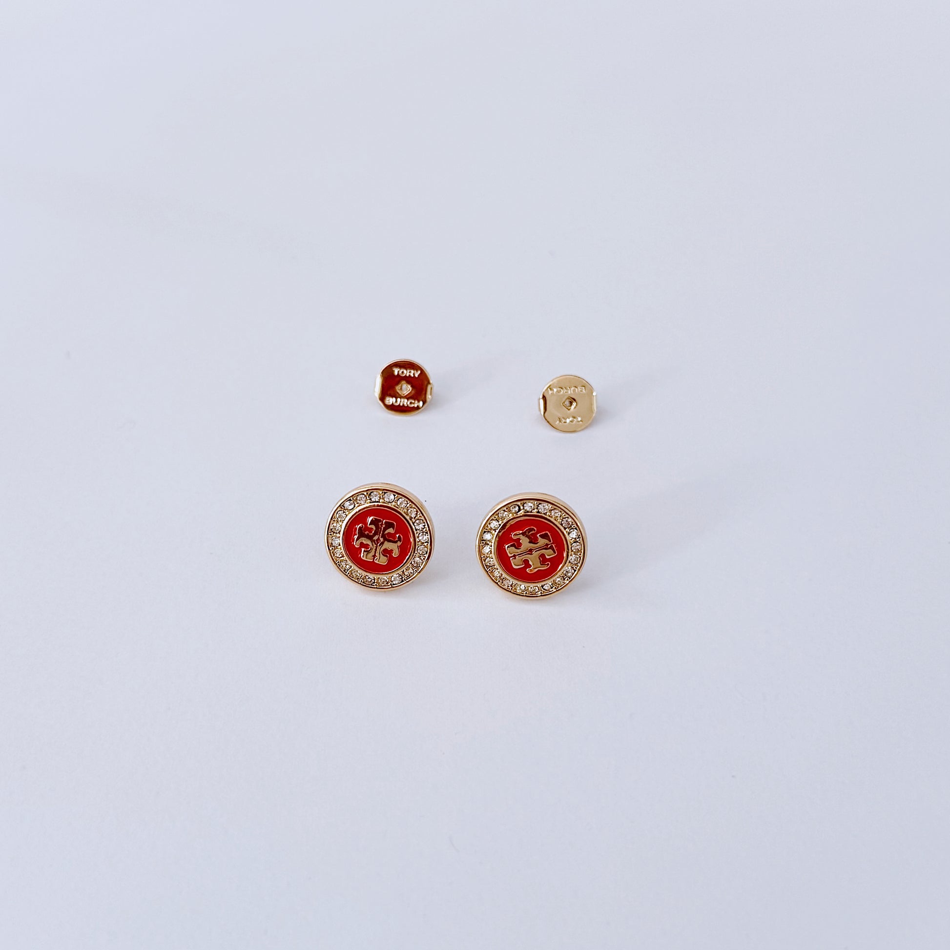 TB gold earring - MARO JEWELRY