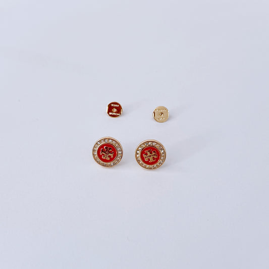 TB gold earring - MARO JEWELRY