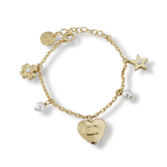 CD Charms Bracelet - MARO JEWELRY
