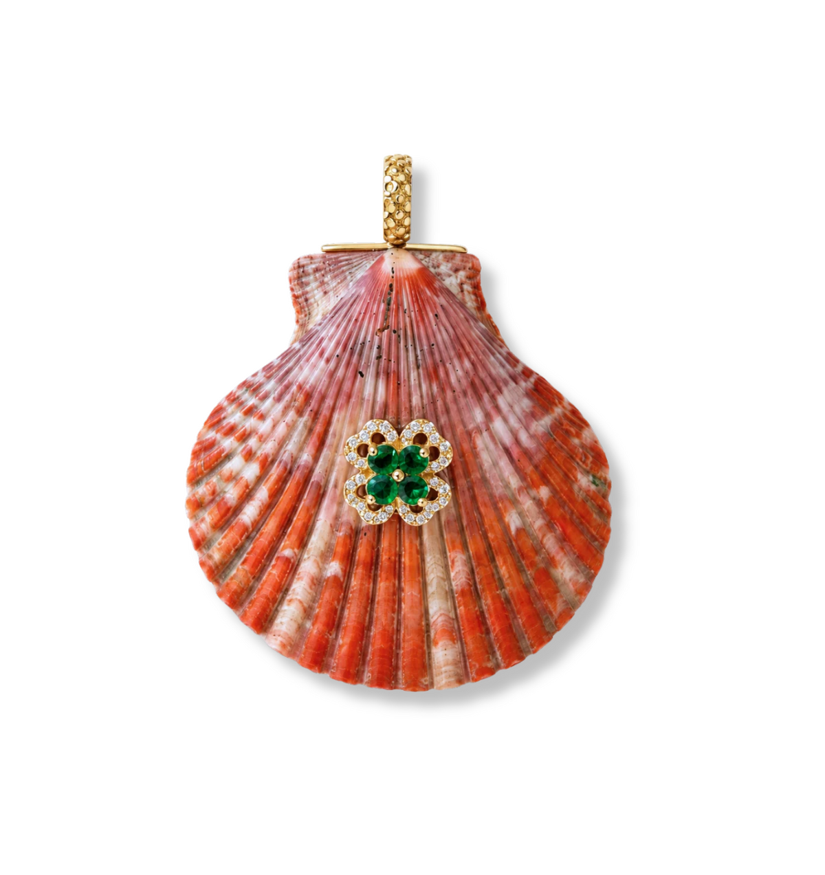 The Coral Shell Charm