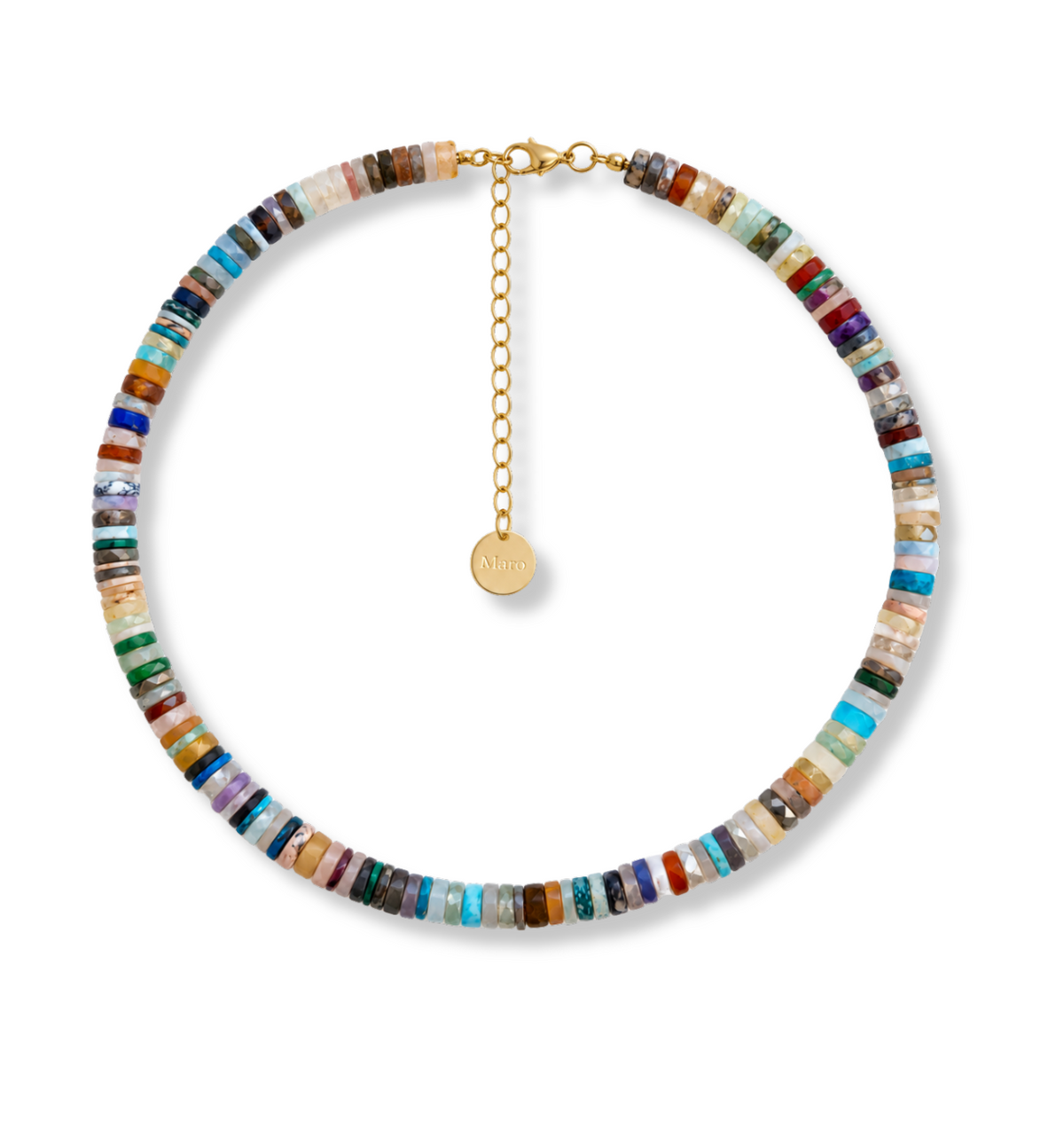 THE HEISHI GEMSTONE NECKLACE