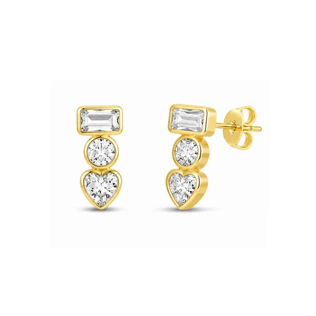 THREE SHAPES EARRINGS