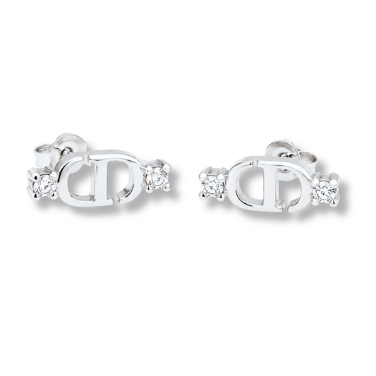 CD Silver Earring by MARO Jewelry