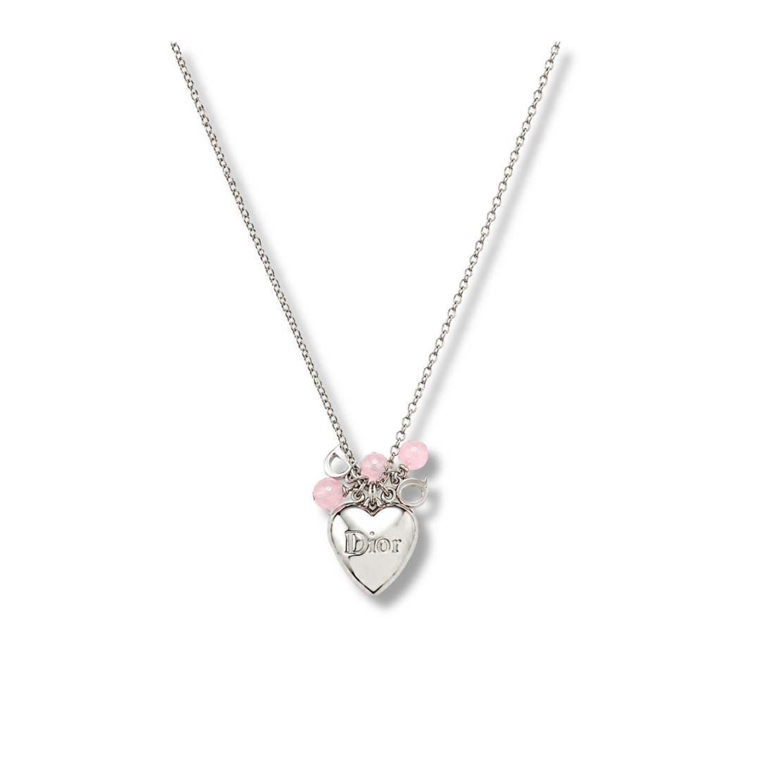 CD SILVER HEART NECKLACE