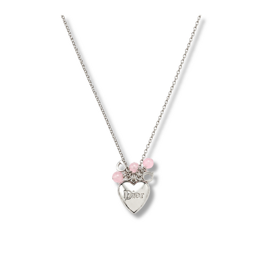CD SILVER HEART NECKLACE