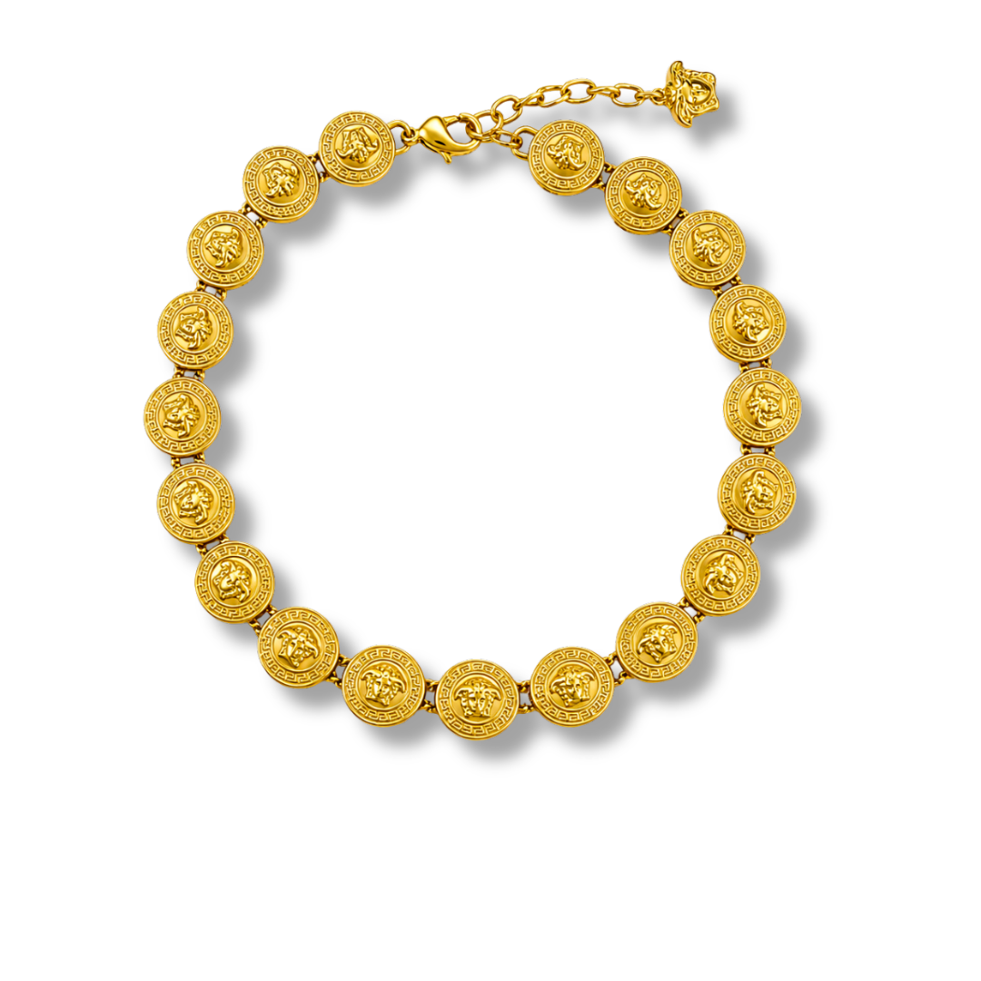 MEDUSA COIN NECKLACE