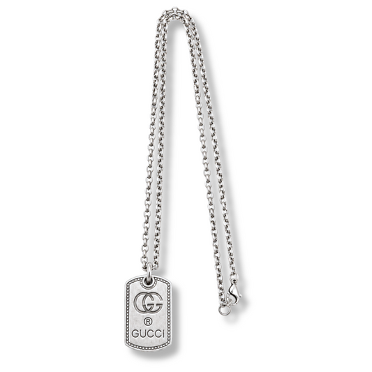Tag Pendant Necklace by MARO polished tag-style necklace