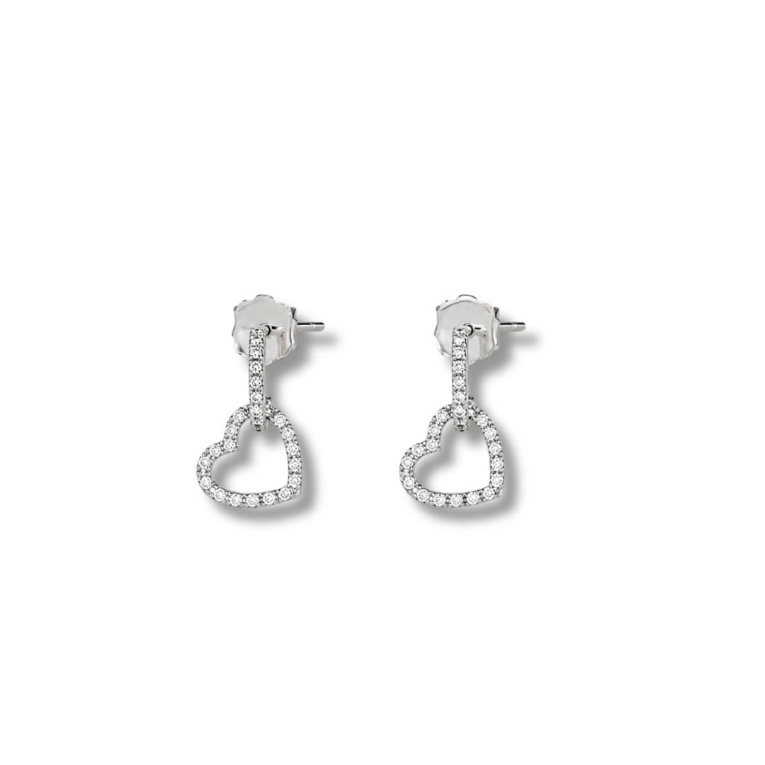 PENDIENTE CAPRI PLATA