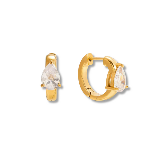 CZ Pearl Earrings
