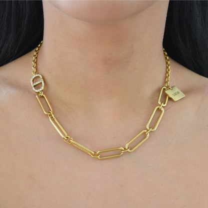 Vintage Links Necklace by MARO vintage-style link necklace