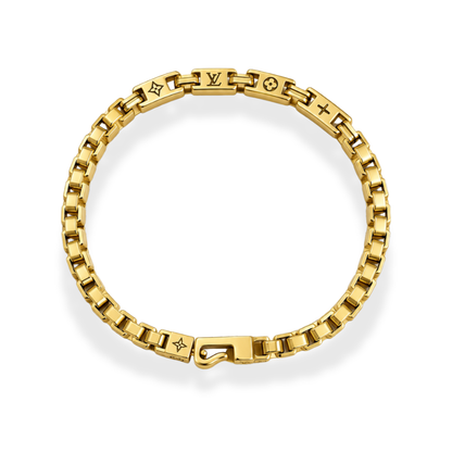L Vintage Bracelet by MARO in gold tone