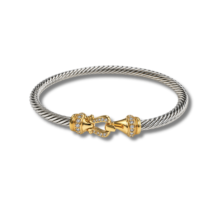 DY TWO TONE BRACELET 5MM