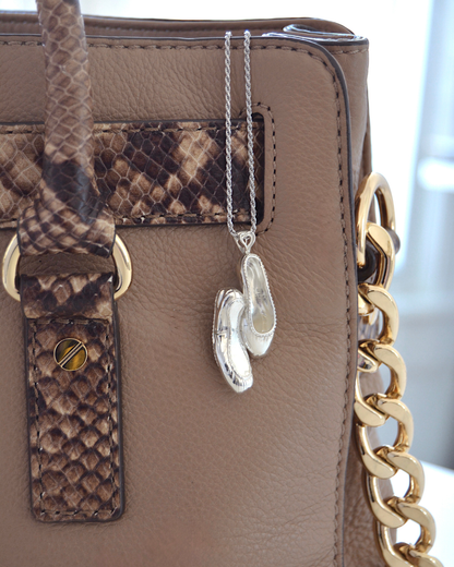 The Ballet Flats Silver Charm by MARO Jewelry
