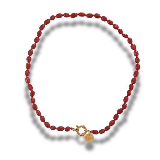 Deep Burgundy Necklace