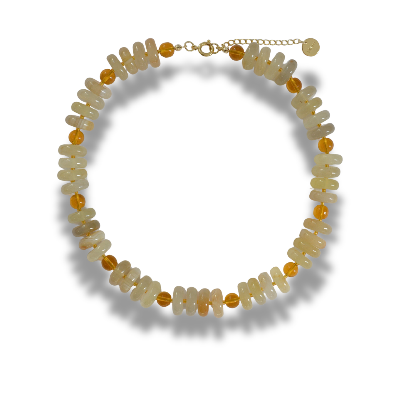 Marble Beaded Necklace