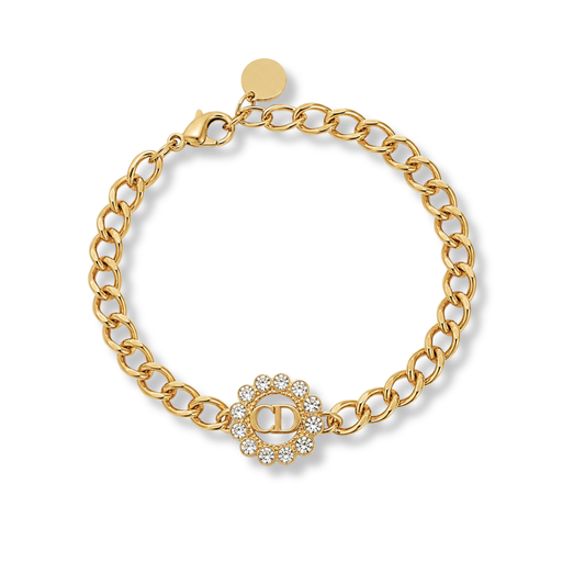 CD Gold Bracelet by MARO Jewelry