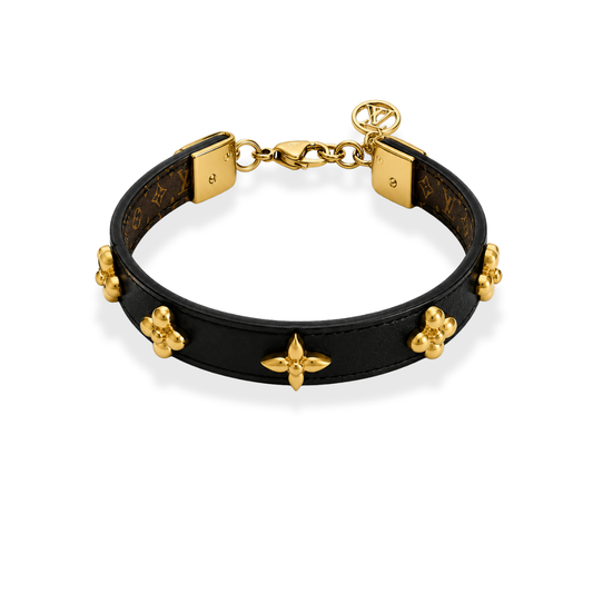 Leather Black Bracelet by MARO Jewelry