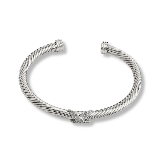 Cable Bracelet by MARO Jewelry