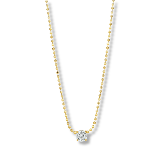 FLOATING DIAMOND NECKLACE