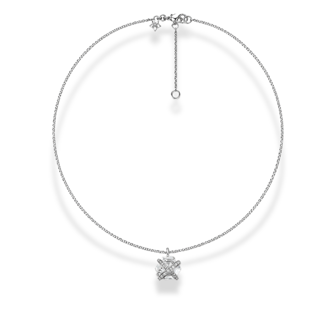 DY Silver Necklace by MARO Jewelry